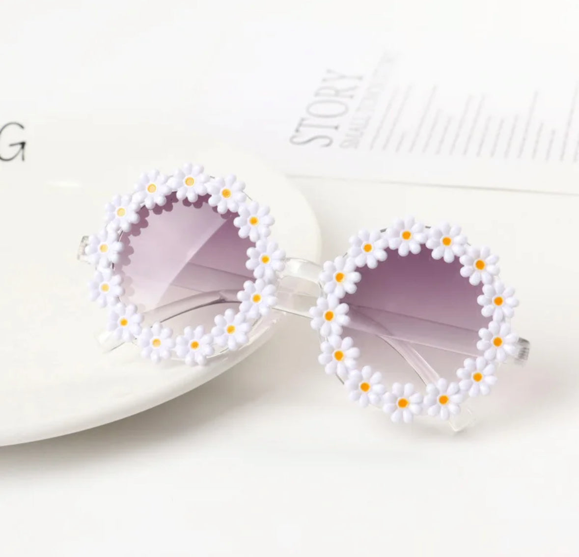 Daisy Flower Sunglasses