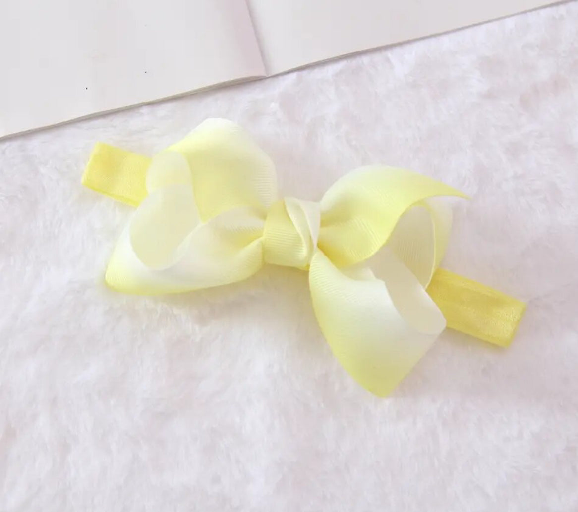 Baby ombe bow headband