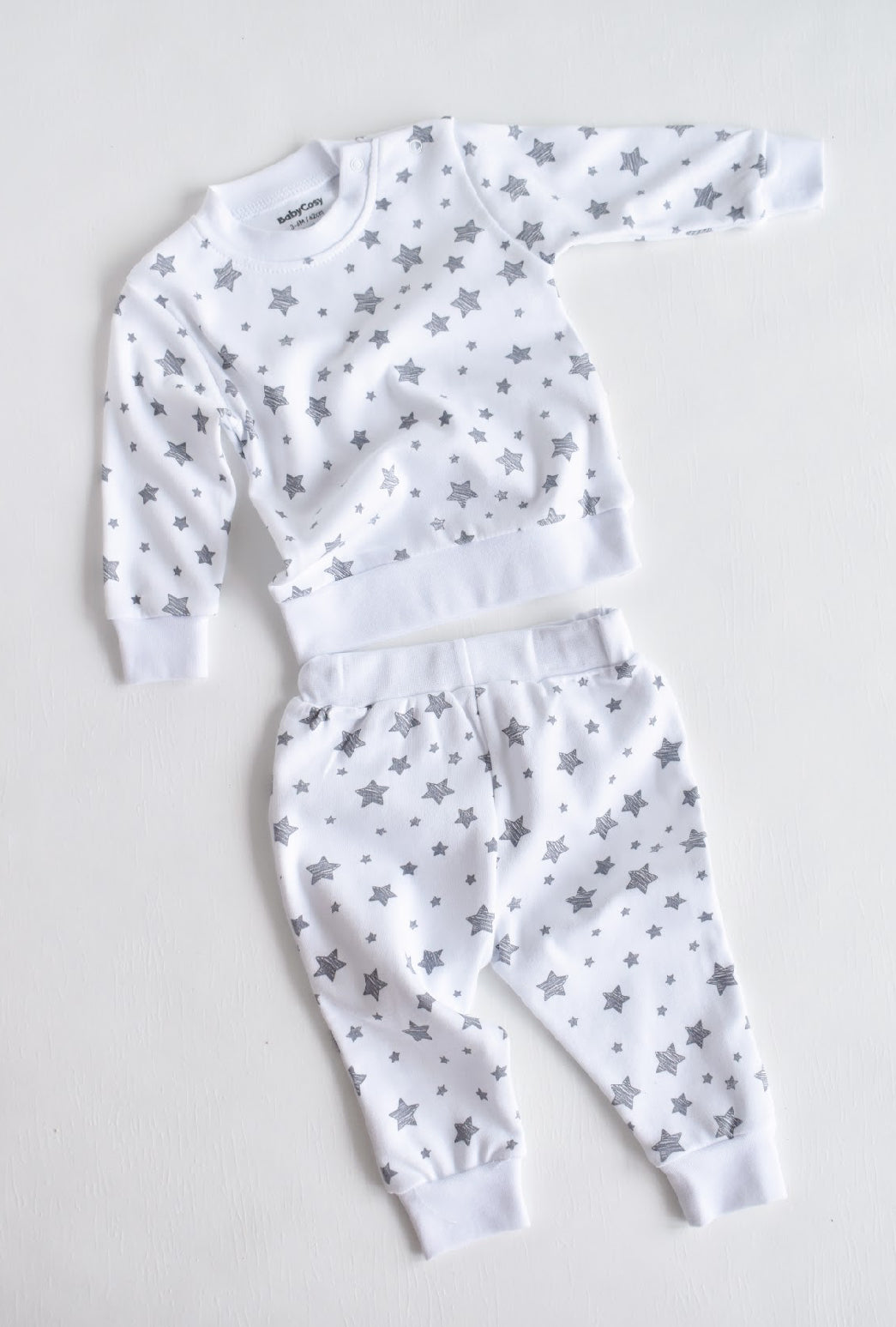 Pants & Long Sleeve Star PJ Set